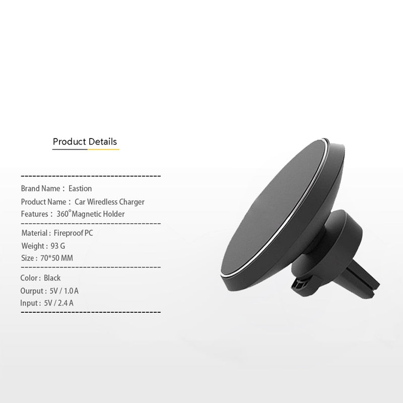 Wireless Magnetic Universal Car Charger