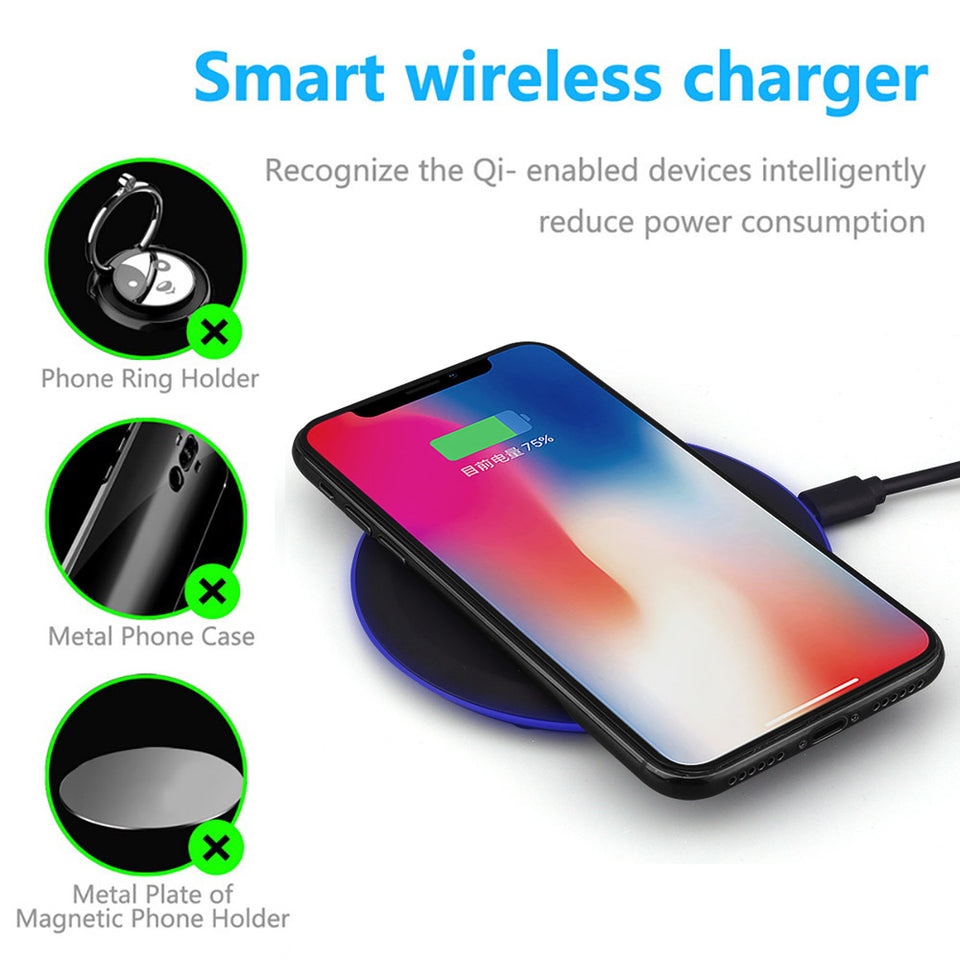 Wireless Charger Pad Dock Station